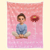 Custom Photo Blanket - Personalized Birthday Gifts 
For Kids - Little Sunshine In My Life