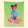 Custom Photo Blanket - Personalized Birthday Gifts 
For Kids - Wrapped In Endless Pure Love