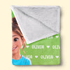 Custom Photo Blanket - Personalized Birthday Gifts 
For Kids - Wrapped In Endless Pure Love