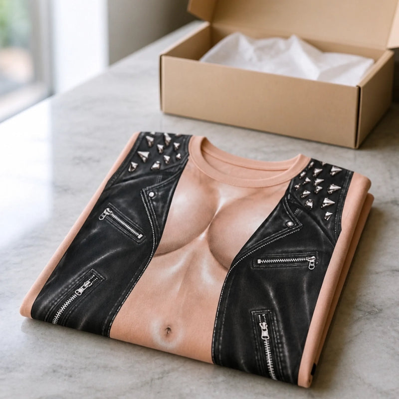 Custom Funny Motorcycle T-shirt - Personalized Birthday Gifts For Men, Bikers - Fueled By Bad Decisions