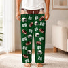 Custom Funny American Football Pajama Pants - Personalized Birthday Gifts For American Football Lovers, Sports Fans, Sports Lovers - Living The Ultimate Fan Life