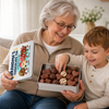 Custom Metal Tin - Personalized Birthday Gifts For Grandma, Grandpa - A Tin Full Of Sweet Love