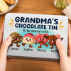 Custom Metal Tin - Personalized Birthday Gifts For Grandma, Grandpa - A Tin Full Of Sweet Love