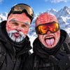 Custom Funny Ski Mask - Personalized Birthday Gifts For Ski Lovers - Snow Is My Happy Place