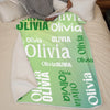 Custom Blanket - Personalized Birthday Gifts For Mom, Dad, Brother, Sister - Little Trouble Maker