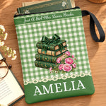 Custom Book Sleeve - Personalized Bookish Gifts For Book Lovers, Bookworms, Readers - Lost In A World Of Stories