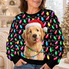 Custom Photo Christmas Dog Gifts - Personalized Ugly Sweatshirt