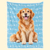 Custom Dog Photo Gifts For Dog Lovers - Personalized Blanket