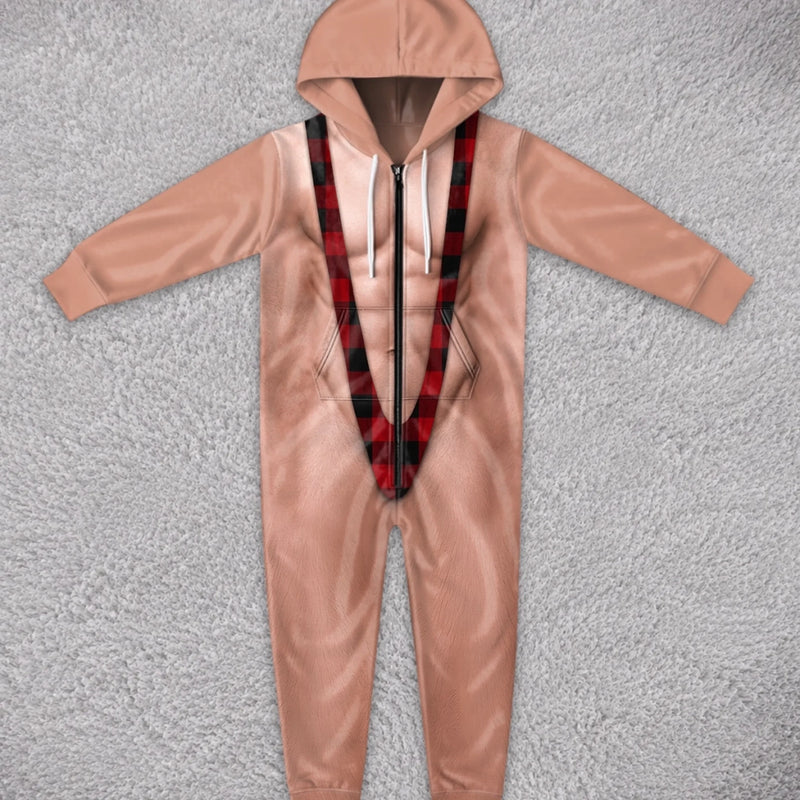 Custom Funny Christmas Gifts - Personalized Adult Onesie