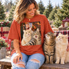 Custom Photo Christmas Dog Gifts For Pet Lovers - Personalized T-Shirt