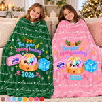 Custom Dumpling Squishy Hunting Gifts For Kids - Personalized Blanket