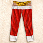 Custom Santa Style Christmas Pajama Pants - Personalized Men's Pajama Pants