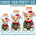 Custom Photo Christmas Pet Gifts - Personalized Shaped Pillow