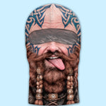 Custom Viking Beard Skiing Gifts - Personalized Ski Mask