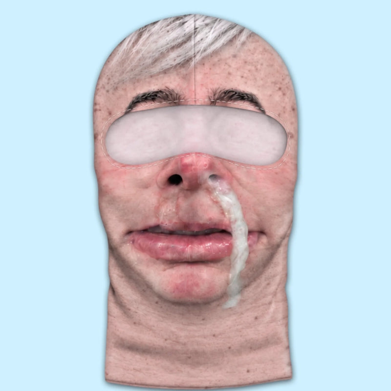 Custom Funny Face Skiing Gifts - Personalized Balaclava