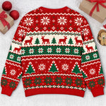 Custom Festive Elf Costume Christmas Gifts - Personalized Ugly Sweatshirt
