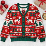 Custom Ugly Christmas Sweater Gifts - Personalized Ugly Sweatshirt
