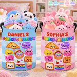 Custom Squishy Collection Gifts for Kids - Personalized Laundry Basket