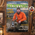 Custom Photo Hunting Best Shot of the Season Gifts - Personalized Metal Sign