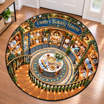 Custom Baking Haven Kitchen Decor Gifts For Bakers - Personalized Quilted Round Mat