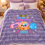Custom Dumpling Squishy Hunting Gifts For Kids - Personalized Blanket