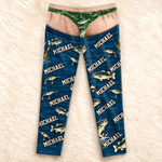 Custom Name Fishing Gifts For Men - Personalized Pajama Pants