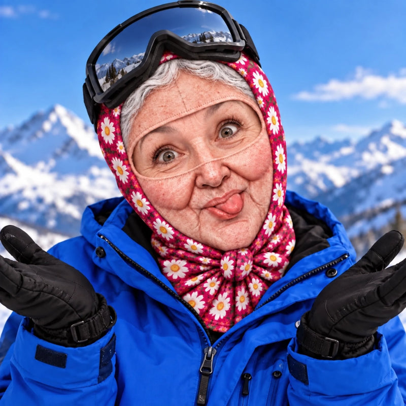 Custom Funny Winter Skiing Gifts - Personalized Ski Mask