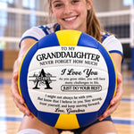 Custom Name Volleyball Gifts For Daughter, Granddaughter, Son, Grandson  - Personalized Volleyball
