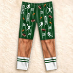 Custom Name And Number Football Gifts For Men - Personalized Pajama Pants