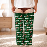 Custom Football Lover Name Gifts - Personalized Pajama Pants
