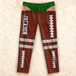 Custom Name Football Gifts For Men - Personalized Pajama Pants