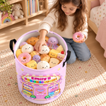 Custom Name Squishies Store Gifts for Kids - Personalized Laundry Basket
