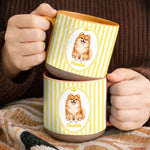 Custom Pet Photo And Name Gifts For Pet Lovers - Personalized Pottery Mug
