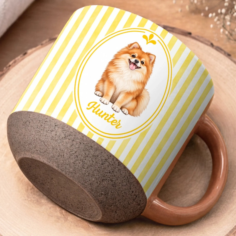 Custom Pet Photo And Name Gifts For Pet Lovers - Personalized Pottery Mug