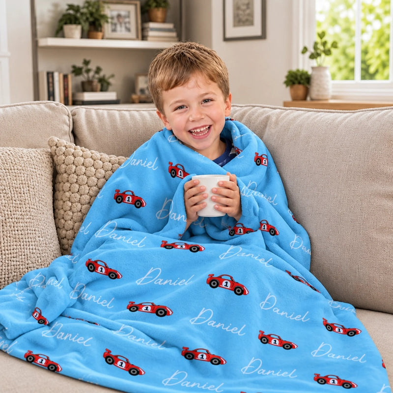 Custom Blanket - Personalized Birthday Gifts For Kids - Always Loved Always Shining Bright