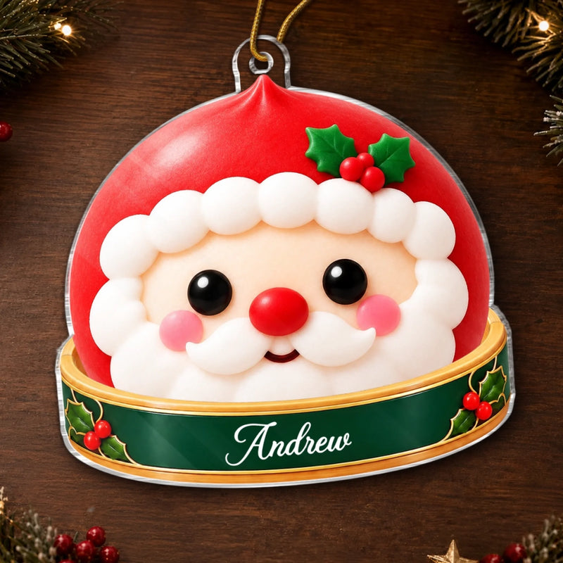 Custom Name Christmas Character Gifts - Personalized Acrylic Ornament