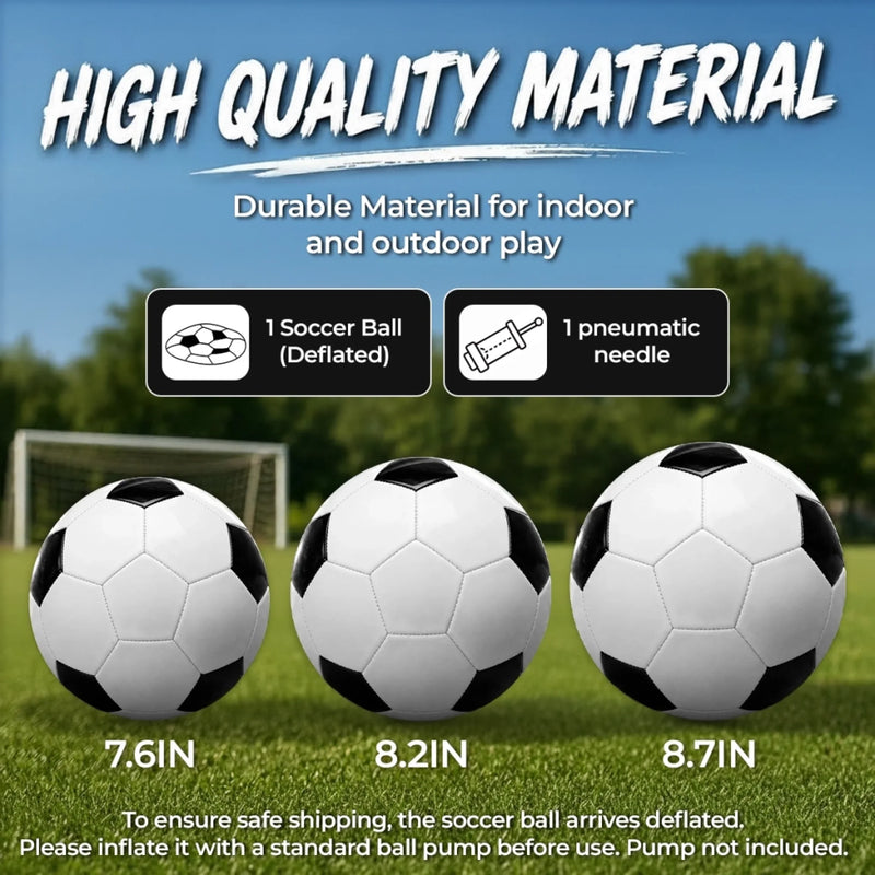 Custom Name and Jersey Number Soccer Gifts for Son and Grandson - Personalized Soccer Ball