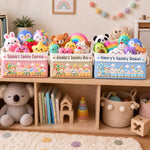 Custom Name Happy Express Squishy Train Gifts For Kids - Personalized Storage Basket