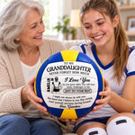 Custom Grandma Encouragement Gifts for Granddaughter - Personalized Volleyball