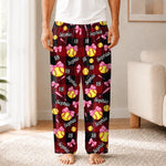 Custom Name Softball Gifts For Women - Personalized Pajama Pants