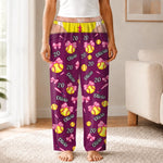 Custom Name And Number Sports Gifts For Women - Personalized Pajama Pants