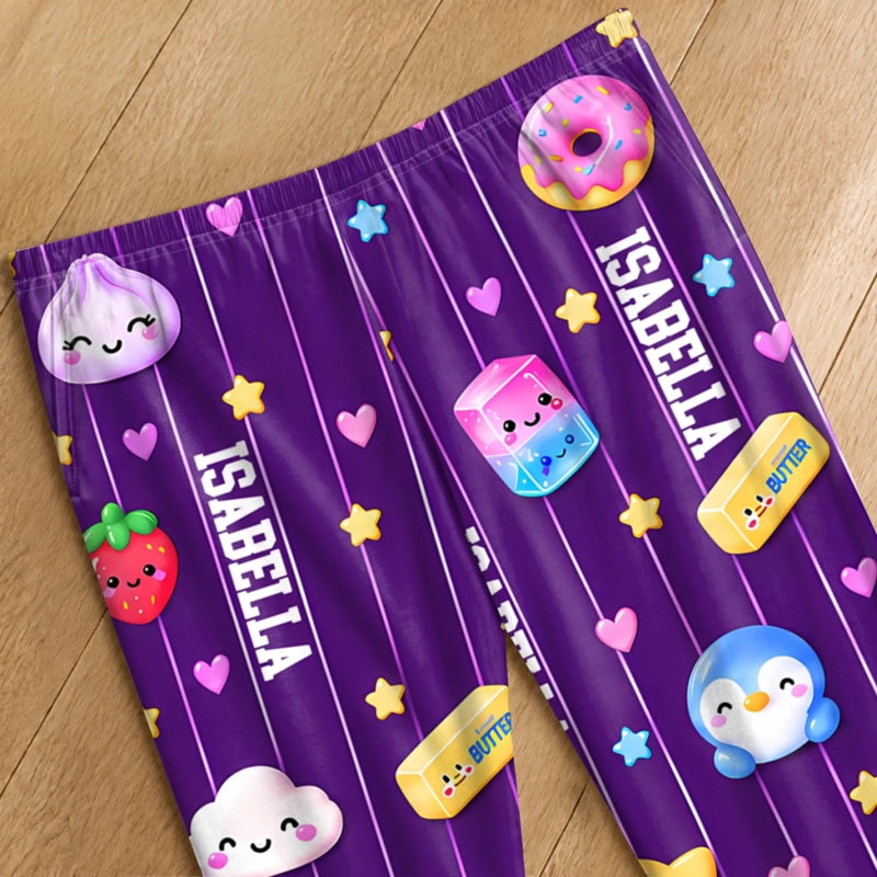 Custom Name Squishy Gifts for Kids - Personalized Pajama Pants