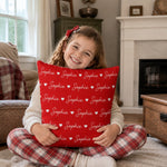 Custom Name Pattern Family Gifts - Personalized Pillow