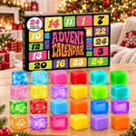 Christmas 24 Days of Ice Cube Magic - Ice Cube Advent Calendar