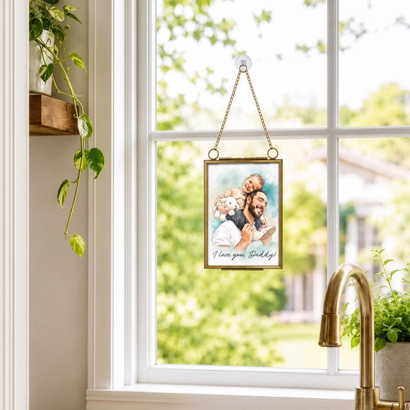 Custom Photo Family Love Gifts - Personalized Frame Ornament
