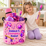 Custom Name Sport Gifts For Kids - Personalized Laundry Basket