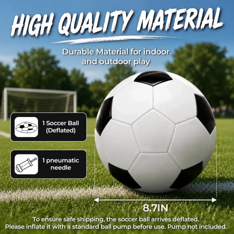 Custom Photo Soccer Gifts for Son and Grandson - Personalized Soccer Ball