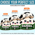 Custom Name Basketball Gifts for Boys, Girls - Personalized Shaped Pillow