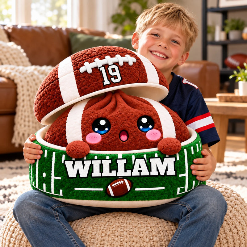 Custom Name Basketball Gifts for Boys, Girls - Personalized Shaped Pillow