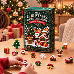 Christmas Building Toy Kids Gifts - Brick Ornament Advent Calendar